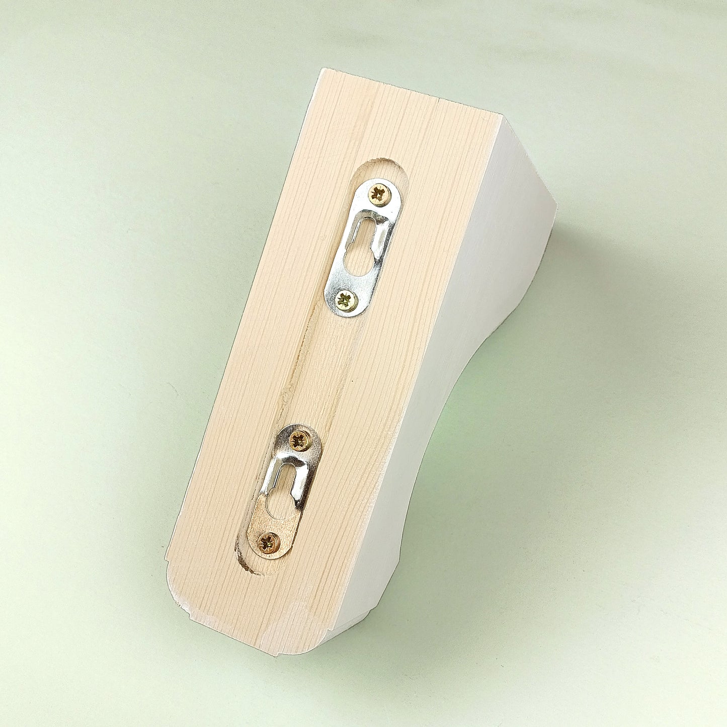 Pair of Wooden Corbels Shelf Brackets with Hidden Fixings - Design 2 - Made To Order