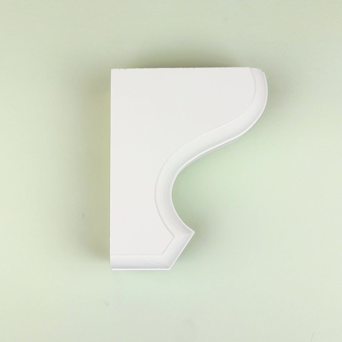 Pair of Wooden Corbels Shelf Brackets with Hidden Fixings - Design 2