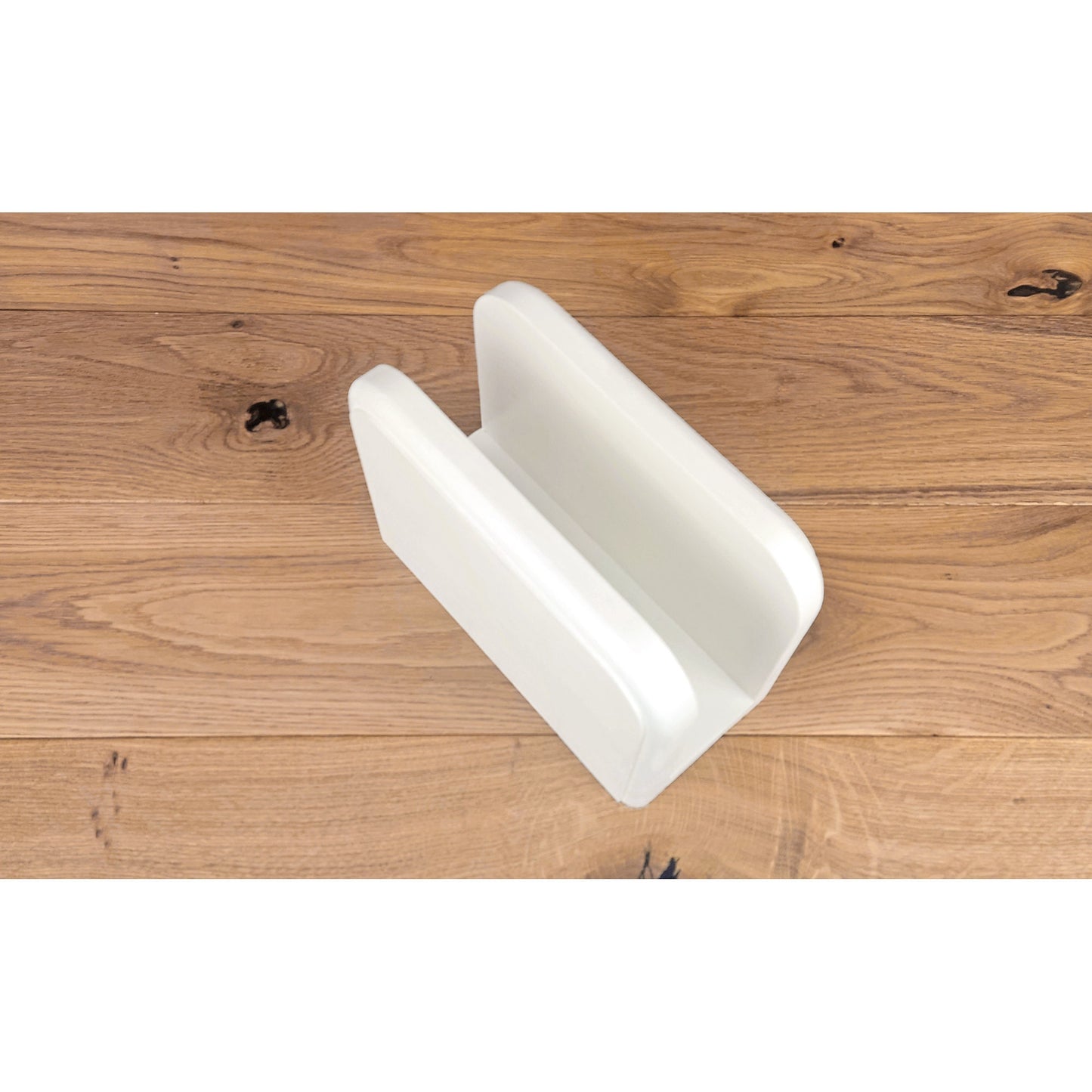 Solid Wooden Letter Holder – White Chalk Paint and Lacquered Finish – Made to Order