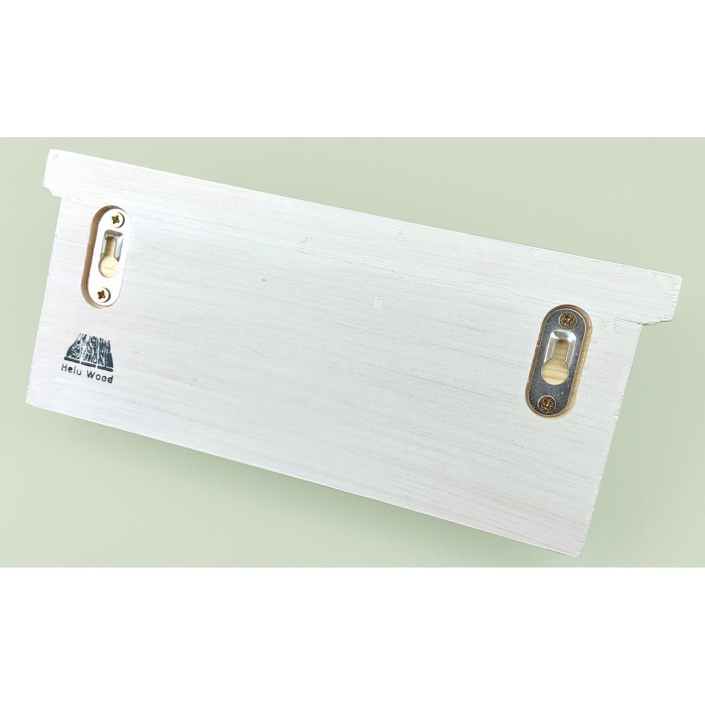 Wooden Key Rack with Shelf and Hidden Fixings - Design 2