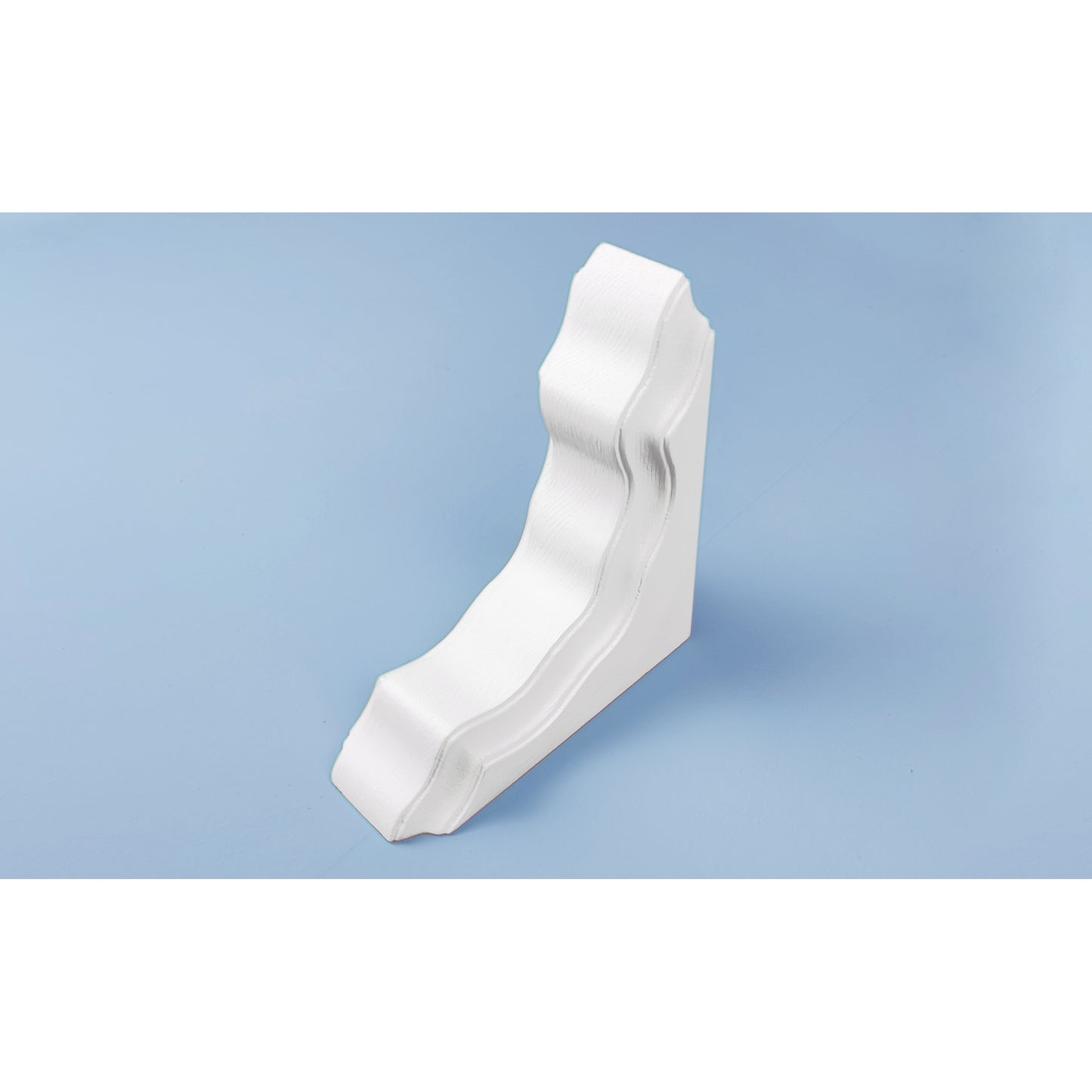 Pair of Wooden Corbels Shelf Brackets with Hidden Fixings - Design 1