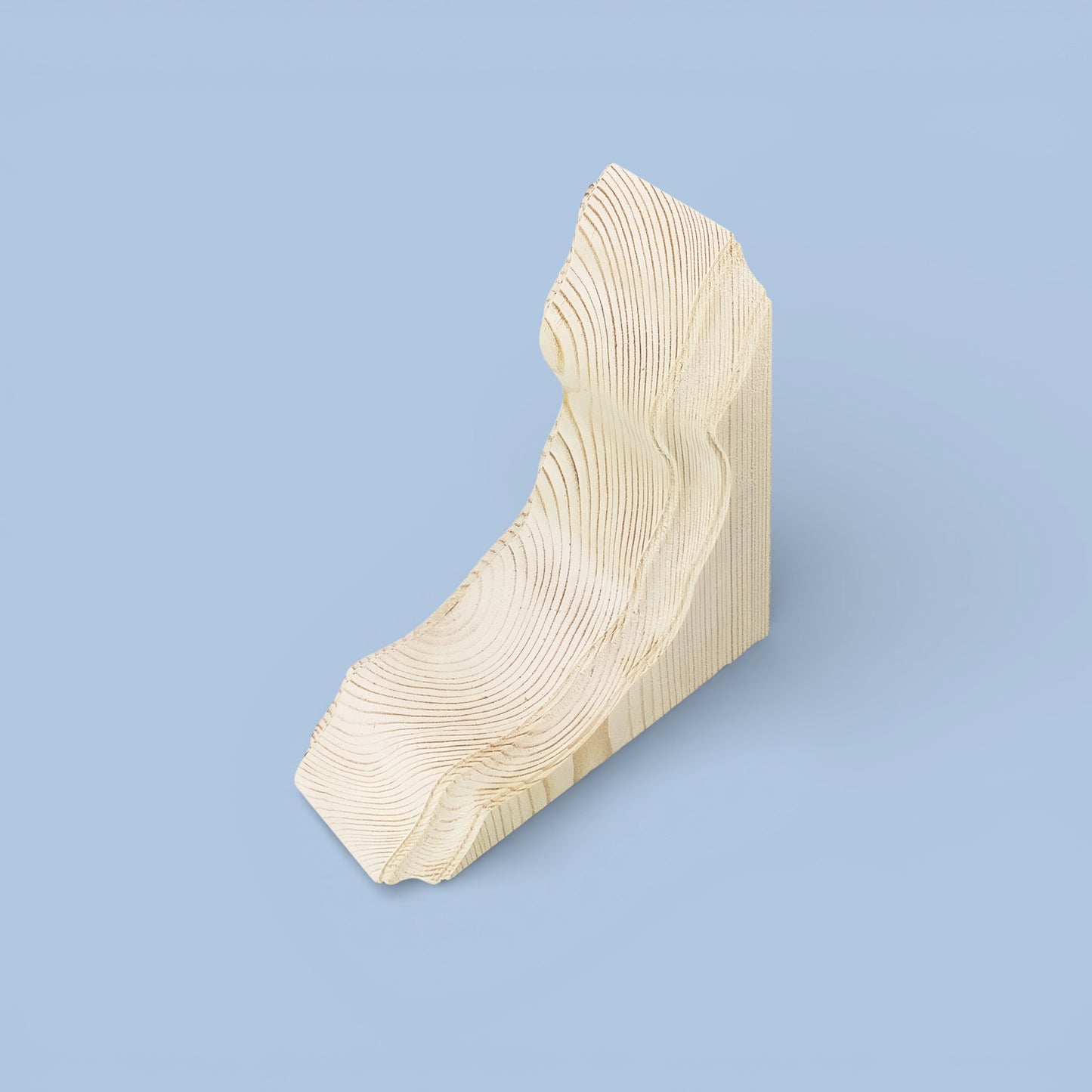 Pair of Handmade Wooden Corbels – Pine Shelf Brackets with Hidden Fixings | Made to Order