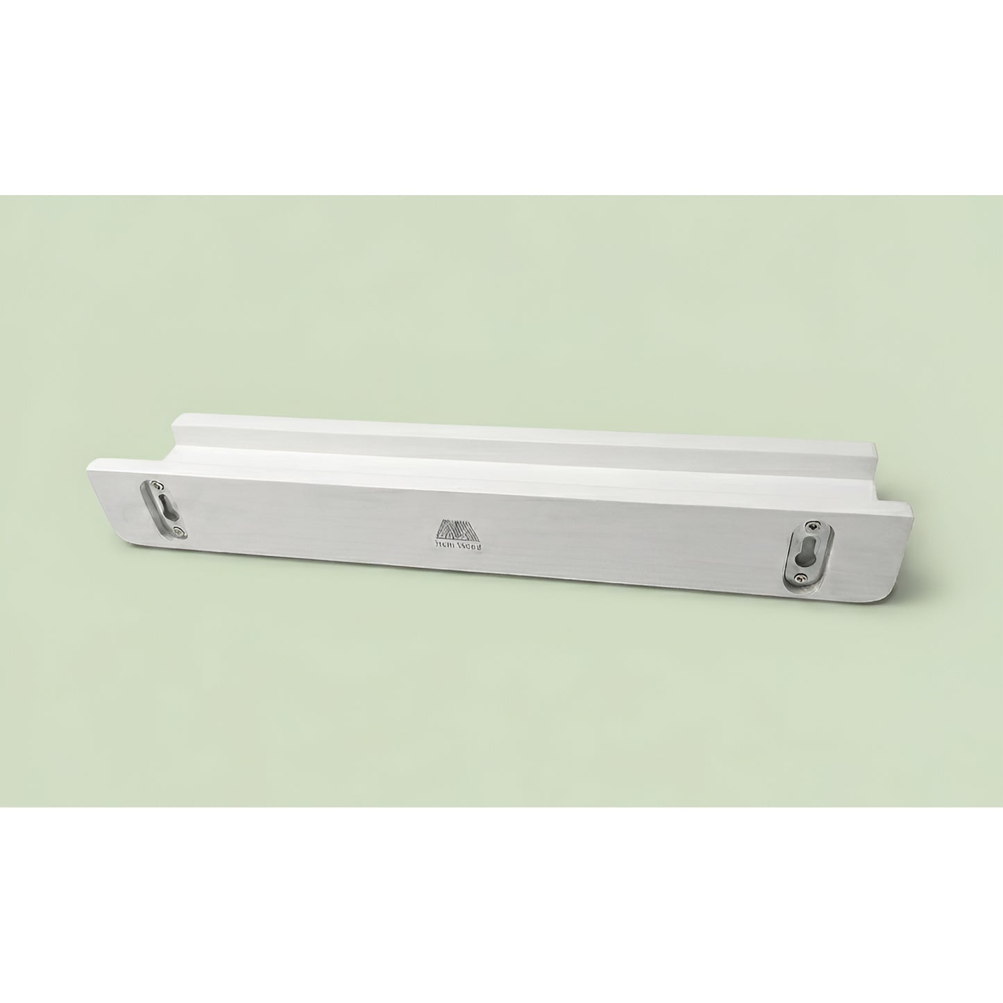 White Picture Ledge Shelf | Floating Wall Shelf with Front Lip | Handmade Wooden Display Shelf | Made to Order
