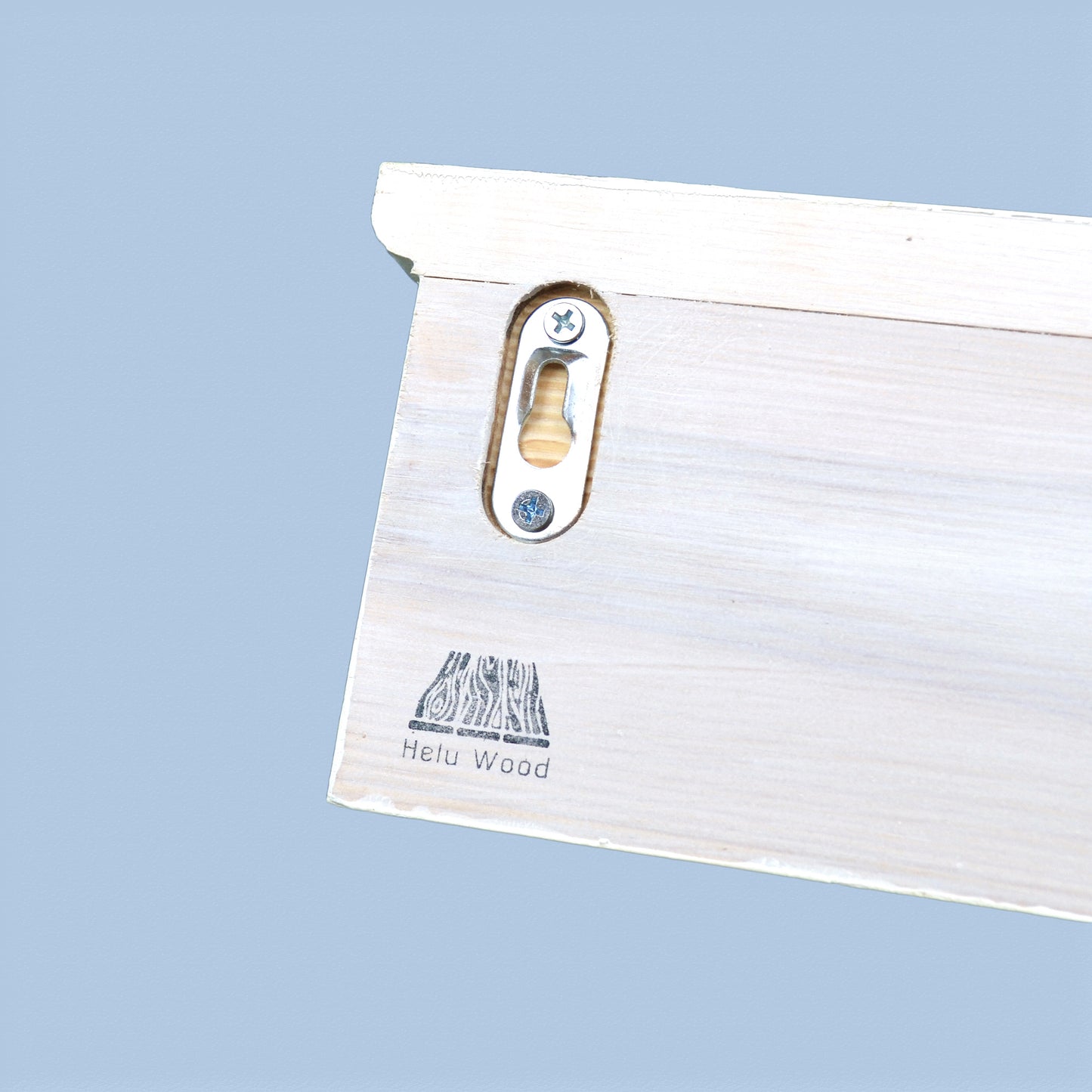 White Wooden Coat Rack with Shelf – Handmade Wall Rack with Hidden Fixings | Made to Order