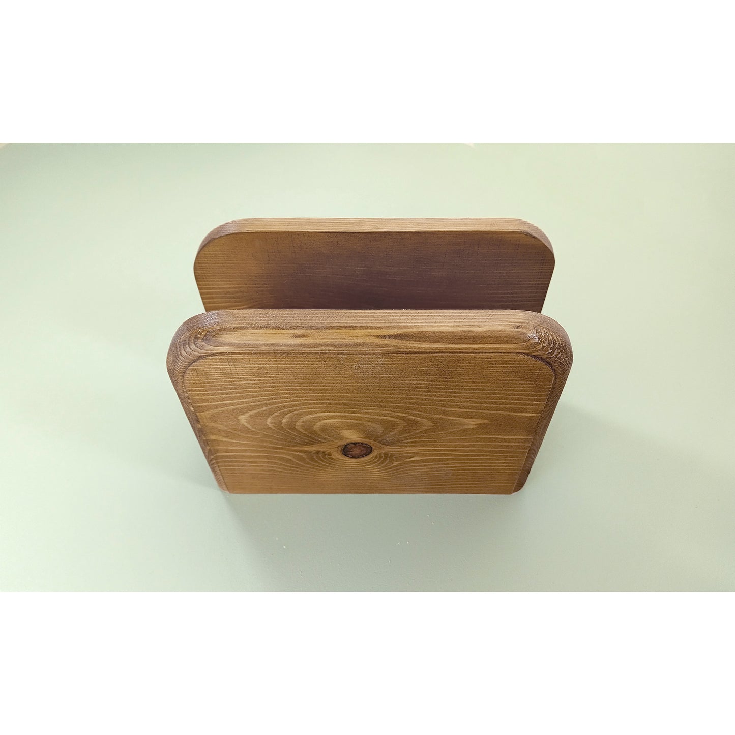 Solid Wooden Letter Holder – White Chalk Paint and Lacquered Finish – Stock Item Ready to Ship