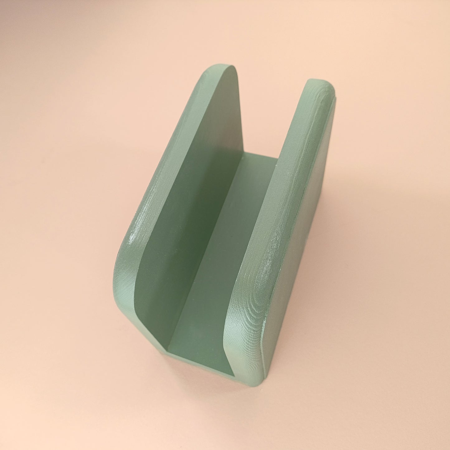 Solid Wooden Letter Holder – White Chalk Paint and Lacquered Finish – Stock Item Ready to Ship