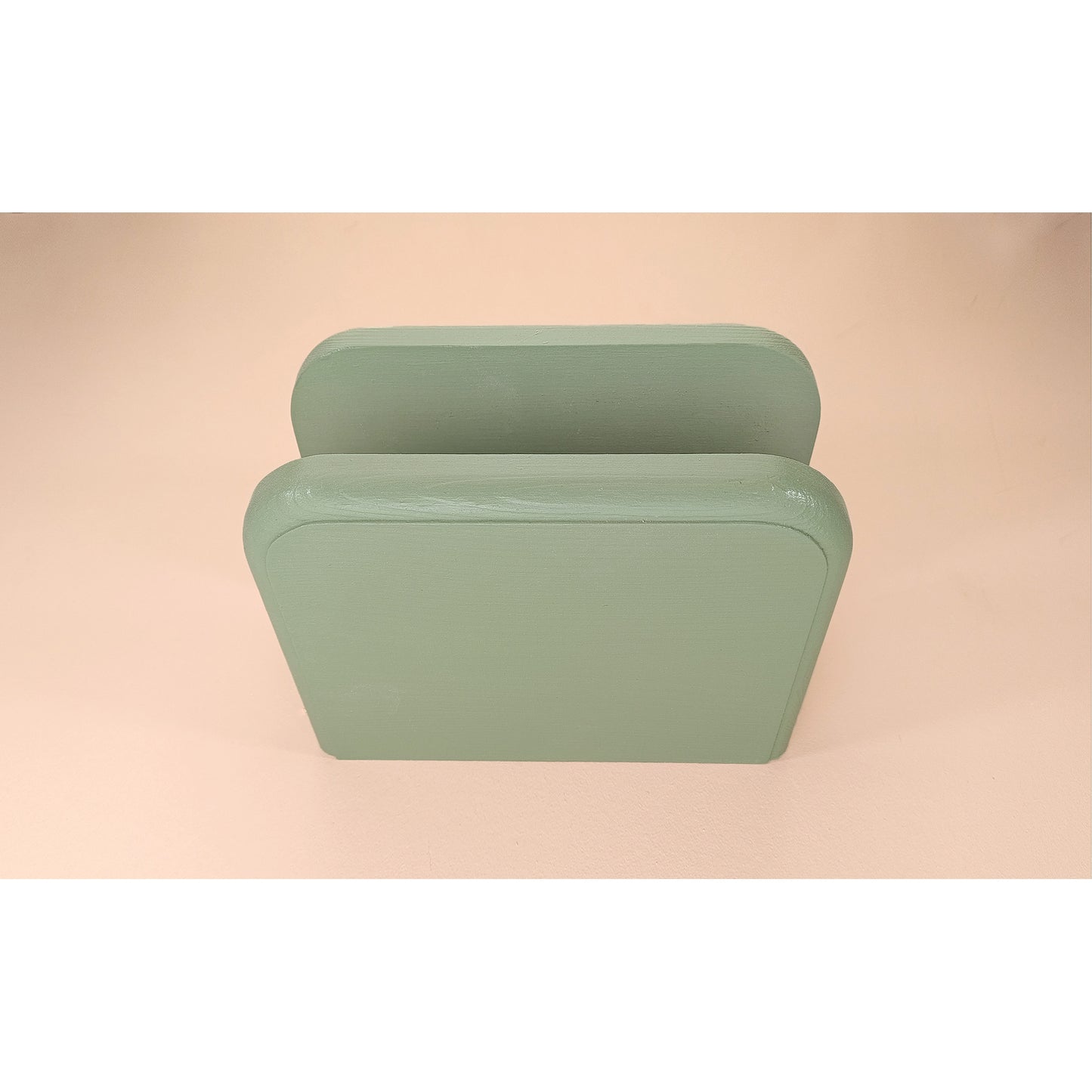 Solid Wooden Letter Holder – White Chalk Paint and Lacquered Finish – Stock Item Ready to Ship